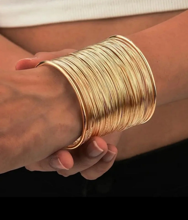 Gold kelepçe bilezik / Bileklik... / Gold cuff bracelet