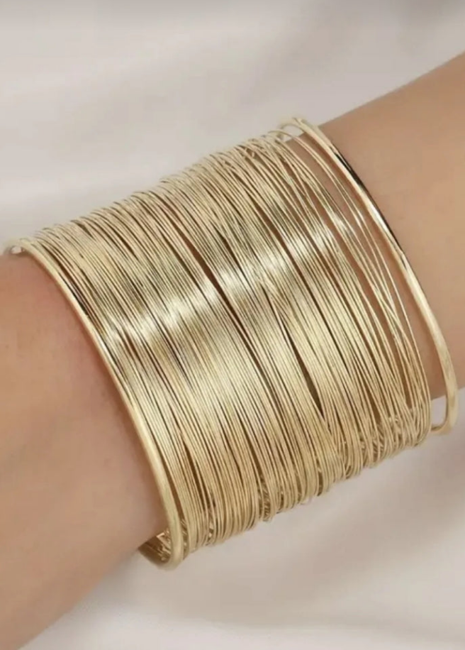 Gold kelepçe bilezik / Bileklik... / Gold cuff bracelet