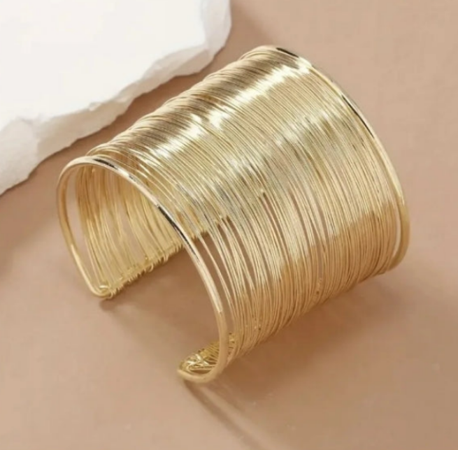 Gold kelepçe bilezik / Bileklik... / Gold cuff bracelet
