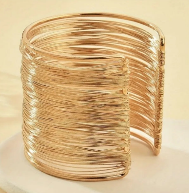 Gold kelepçe bilezik / Bileklik... / Gold cuff bracelet